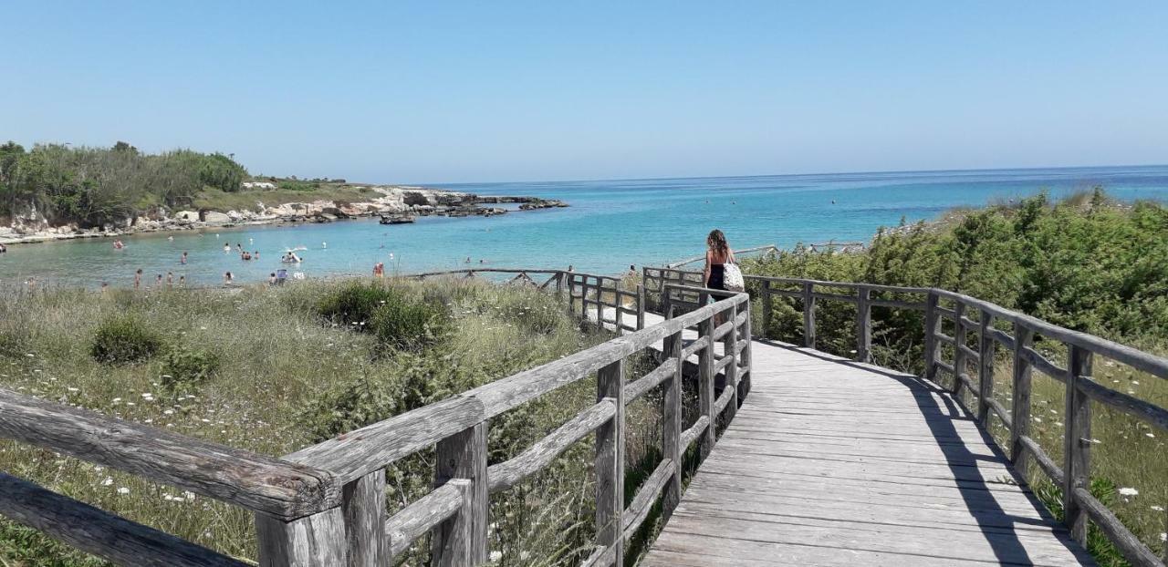 Bilocale Punta Rosa - Fronte Spiaggia Otranto Bagian luar foto